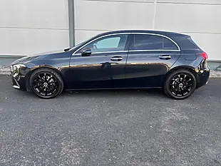 Used 2019 Mercedes-Benz a Class Sport (premium) Black - Interior and Exterior details 7