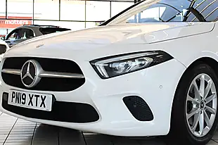 Used 2019 Mercedes-Benz a-Class Sport (premium) Polar White - Interior and Exterior details 4