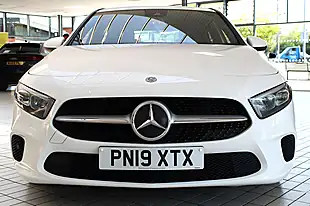 Used 2019 Mercedes-Benz a-Class Sport (premium) Polar White - Interior and Exterior details 6