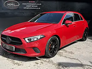 Used 2019 Mercedes-Benz a Class Sport Red - Interior and Exterior details 2