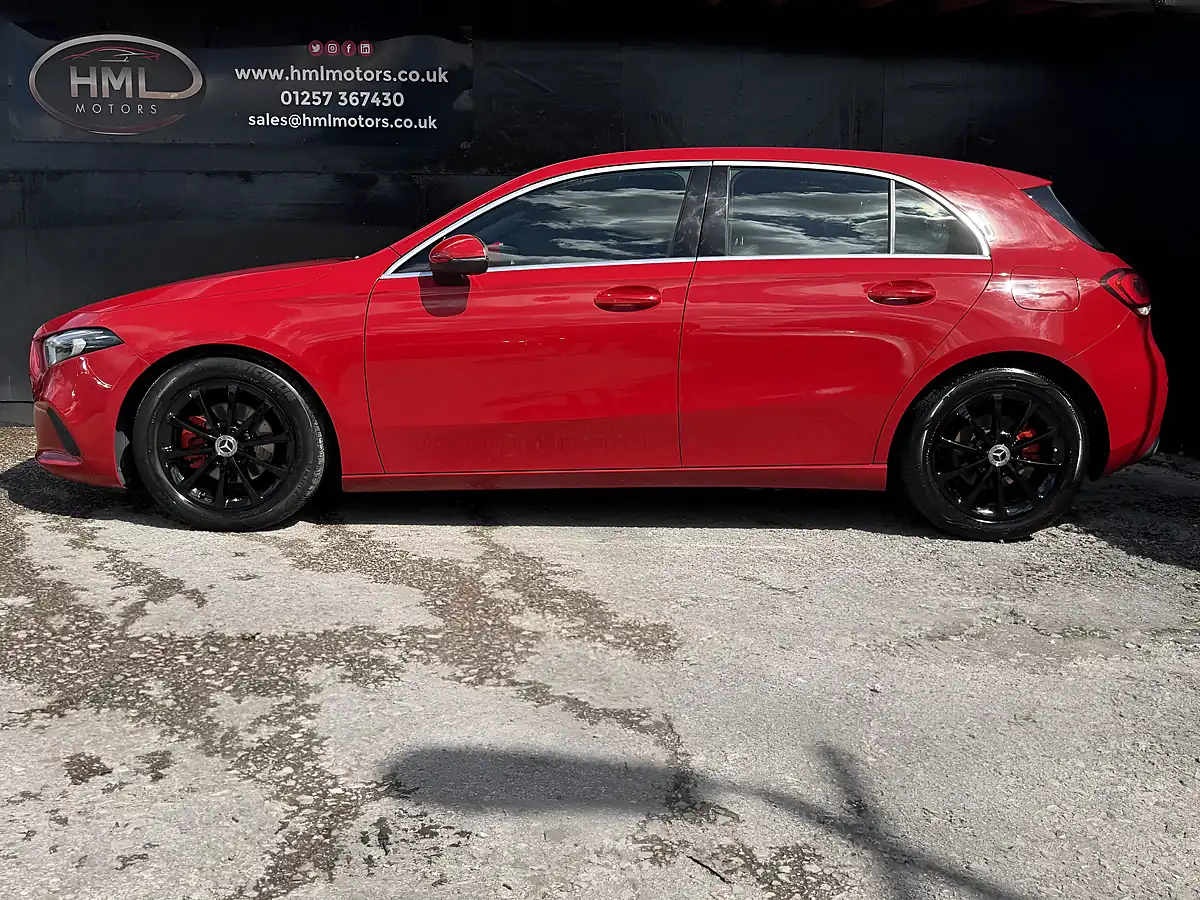 Used 2019 Mercedes-Benz a Class Sport Red - Interior and Exterior details 3