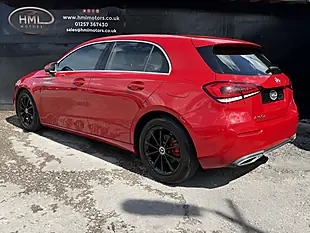 Used 2019 Mercedes-Benz a Class Sport Red - Interior and Exterior details 4