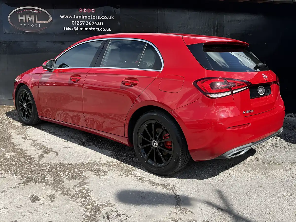 Used 2019 Mercedes-Benz a Class Sport Red - Interior and Exterior details 4