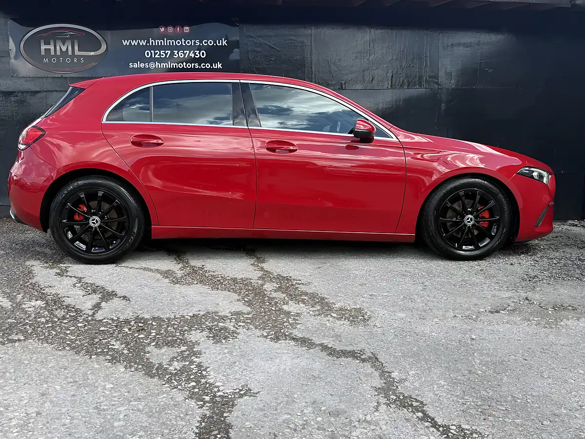Used 2019 Mercedes-Benz a Class Sport Red - Interior and Exterior details 7