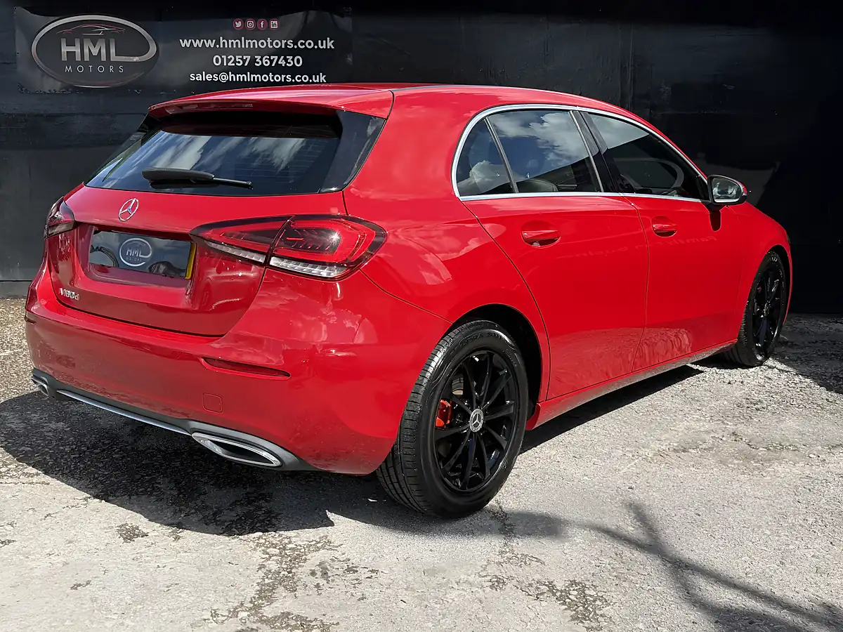 Used 2019 Mercedes-Benz a Class Sport Red - Interior and Exterior details 8