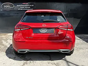 Used 2019 Mercedes-Benz a Class Sport Red - Interior and Exterior details 9