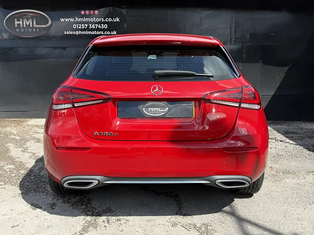 Used 2019 Mercedes-Benz a Class Sport Red - Interior and Exterior details 9