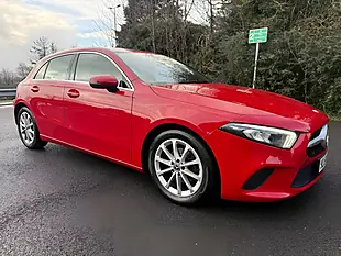 Used 2019 Mercedes-Benz a Class Sport Red - Interior and Exterior details 10