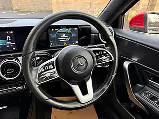 Used 2019 Mercedes-Benz a Class Sport Red - Interior and Exterior details 16