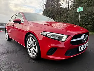 Used 2019 Mercedes-Benz a Class Sport Red - Interior and Exterior details 4