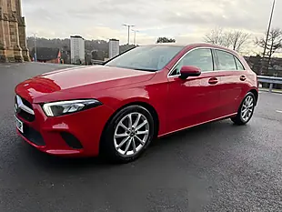 Used 2019 Mercedes-Benz a Class Sport Red - Interior and Exterior details 6