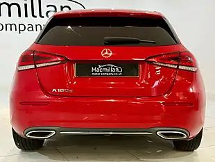 Used 2019 Mercedes-Benz a Class Sport Red - Interior and Exterior details 10