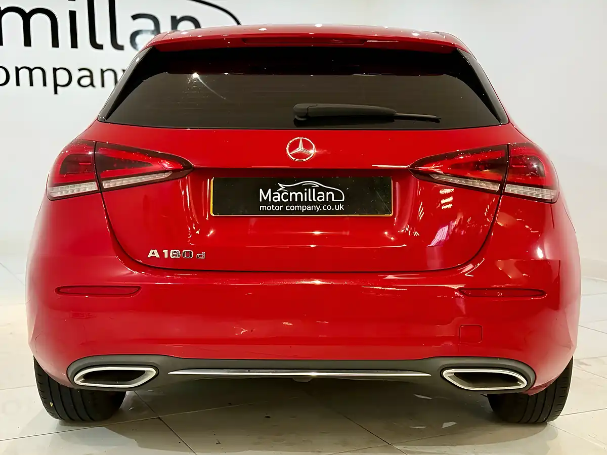Used 2019 Mercedes-Benz a Class Sport Red - Interior and Exterior details 10