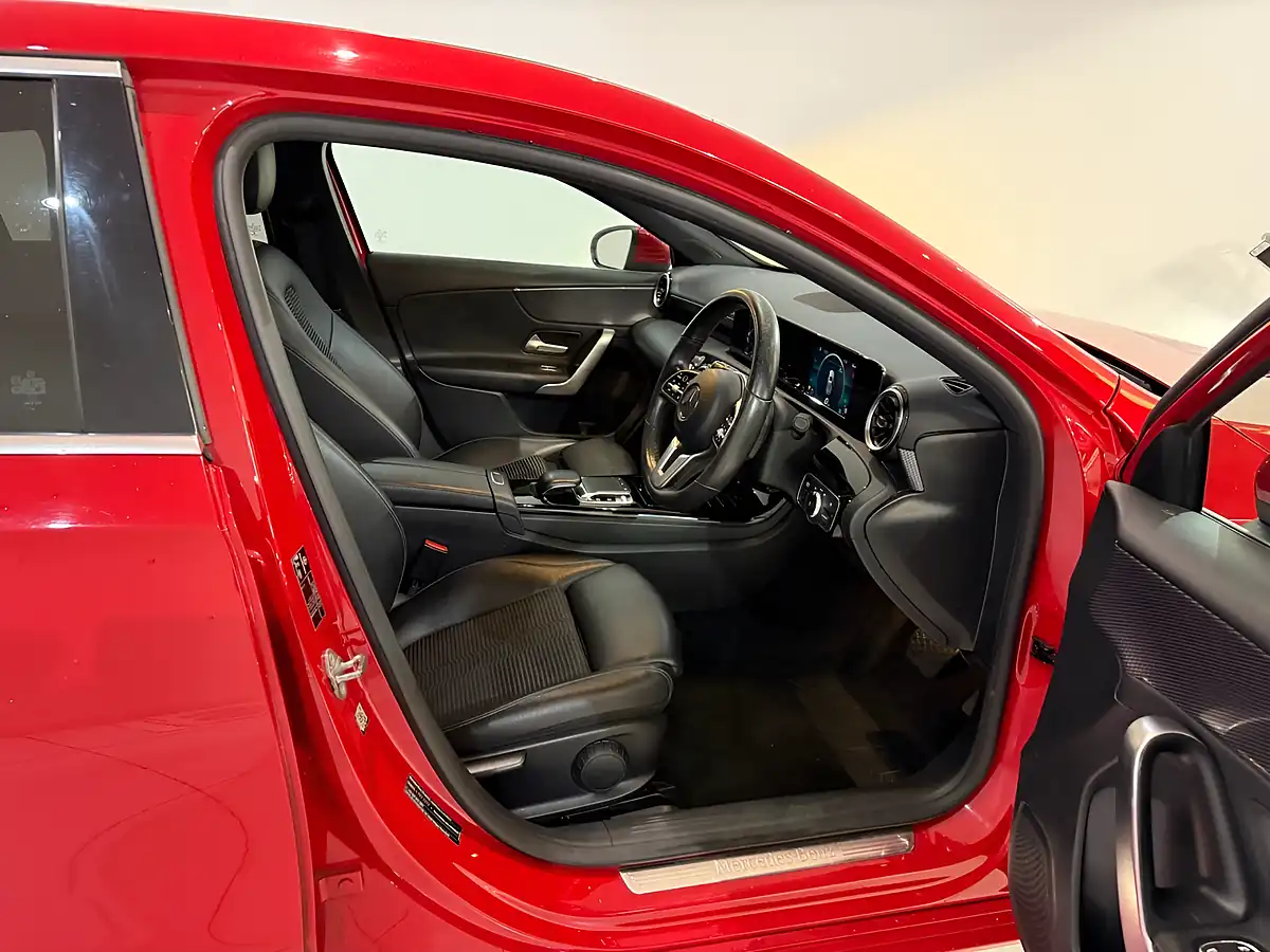 Used 2019 Mercedes-Benz a Class Sport Red - Interior and Exterior details 13