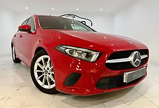 Used 2019 Mercedes-Benz a Class Sport Red - Interior and Exterior details 3