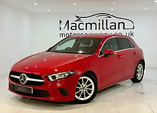 Used 2019 Mercedes-Benz a Class Sport Red - Interior and Exterior details 4