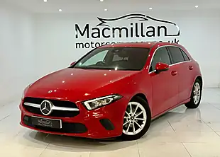 Used 2019 Mercedes-Benz a Class Sport Red - Interior and Exterior details 5