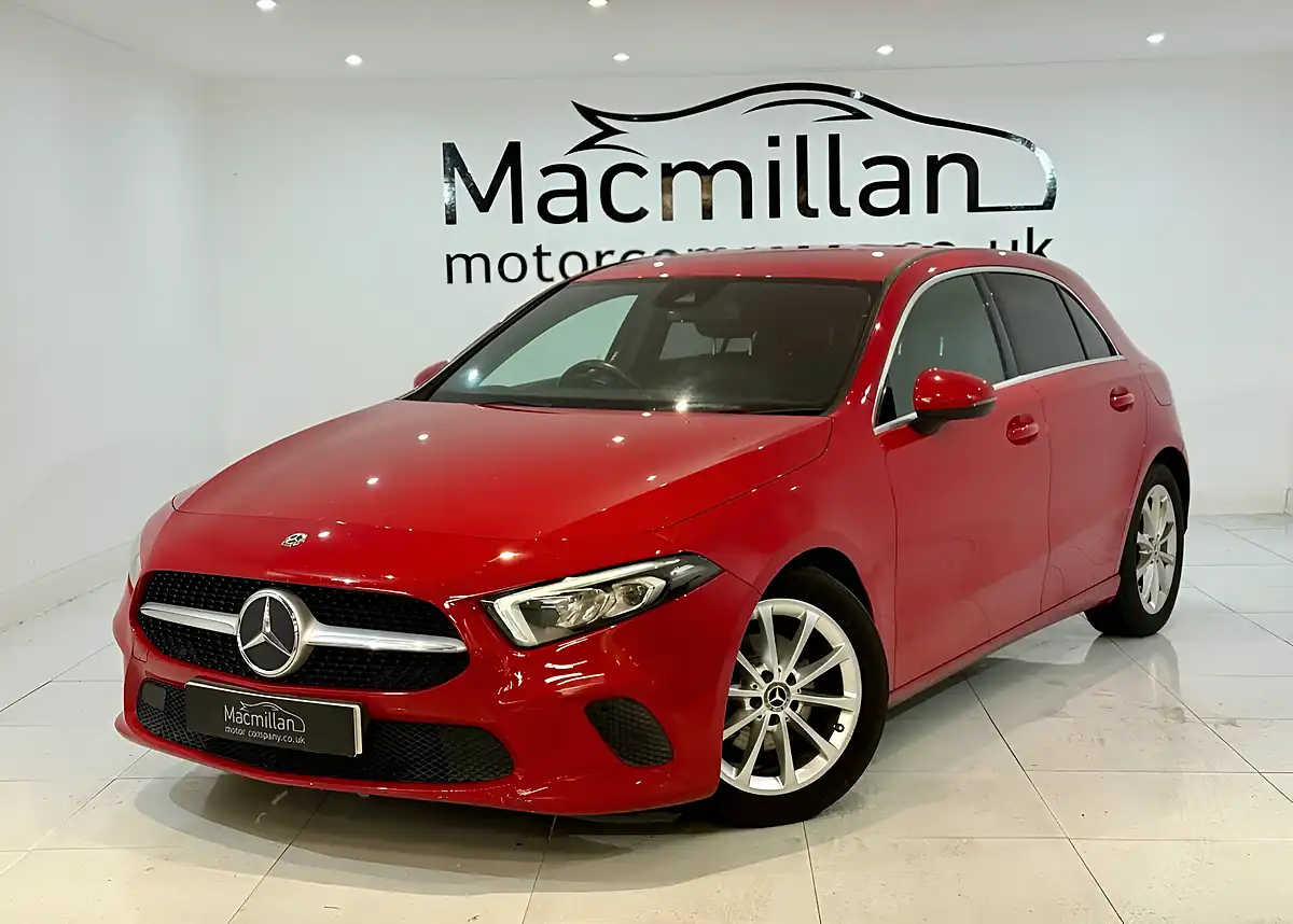 Used 2019 Mercedes-Benz a Class Sport Red - Interior and Exterior details 5