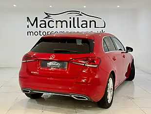 Used 2019 Mercedes-Benz a Class Sport Red - Interior and Exterior details 7