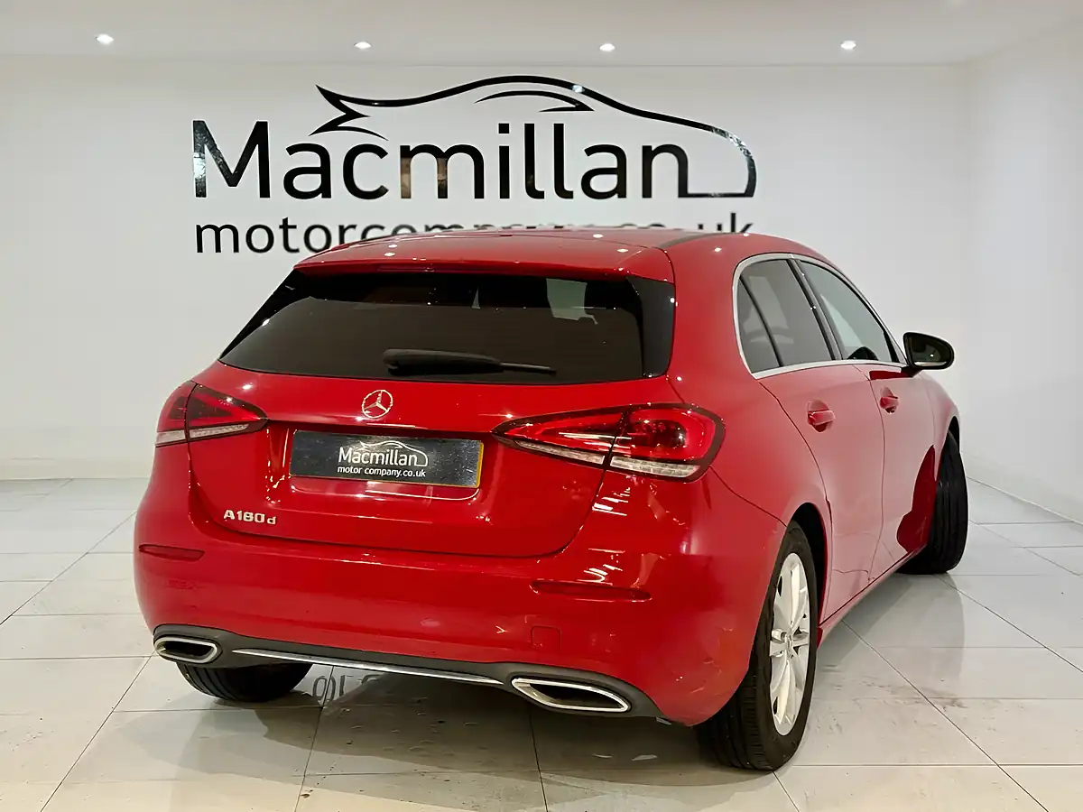Used 2019 Mercedes-Benz a Class Sport Red - Interior and Exterior details 7