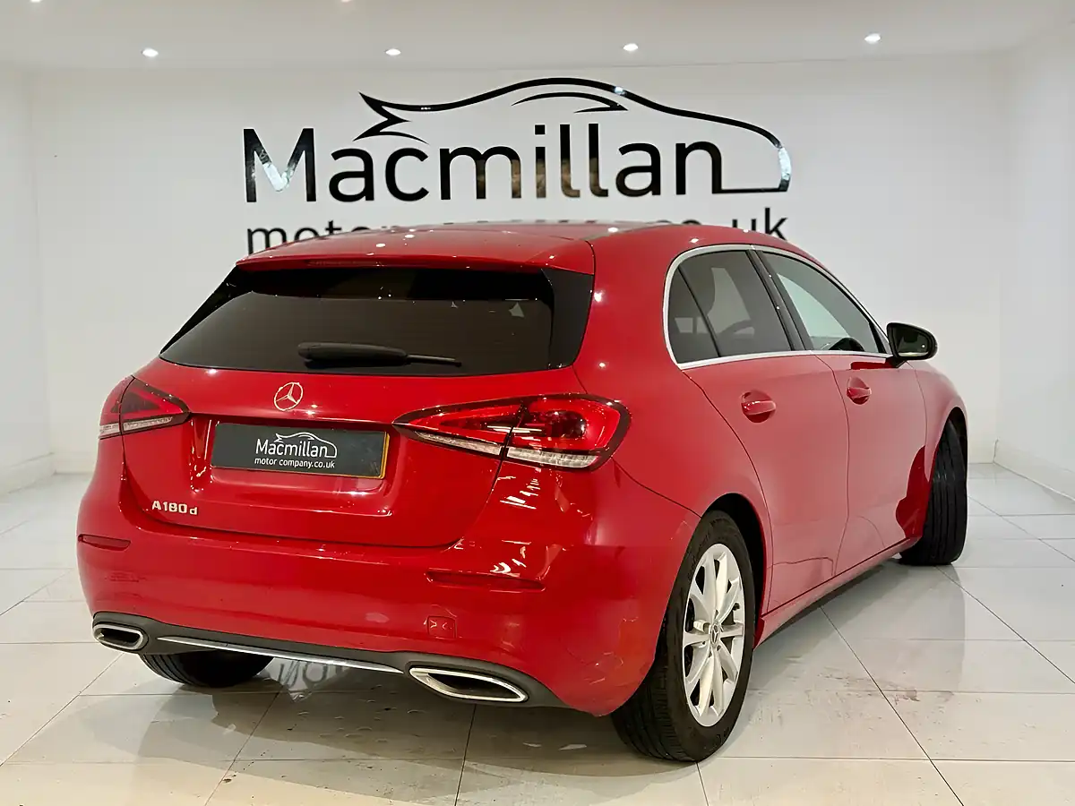 Used 2019 Mercedes-Benz a Class Sport Red - Interior and Exterior details 8