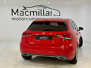 Used 2019 Mercedes-Benz a Class Sport Red - Interior and Exterior details 9