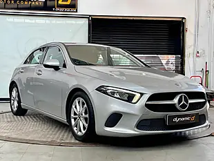 Used 2019 Mercedes-Benz a Class Sport Silver - Interior and Exterior details 2