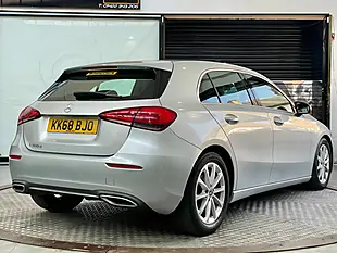 Used 2019 Mercedes-Benz a Class Sport Silver - Interior and Exterior details 4