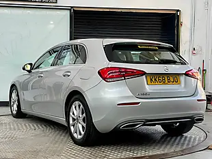 Used 2019 Mercedes-Benz a Class Sport Silver - Interior and Exterior details 5