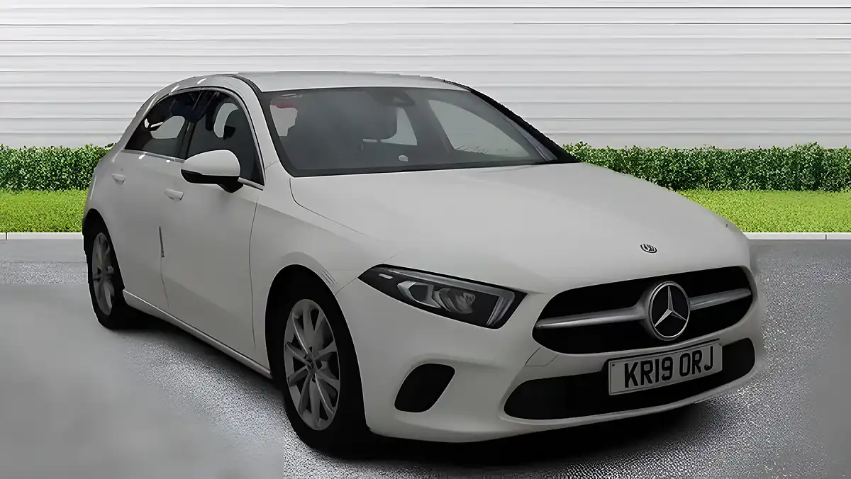 Used 2019 Mercedes-Benz a Class Sport White - Interior and Exterior details 3