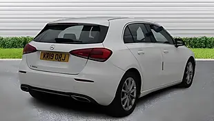 Used 2019 Mercedes-Benz a Class Sport White - Interior and Exterior details 6