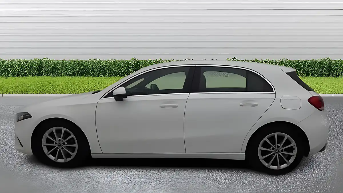 Used 2019 Mercedes-Benz a Class Sport White - Interior and Exterior details 7