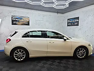 Used 2019 Mercedes-Benz a Class Sport White - Interior and Exterior details 10