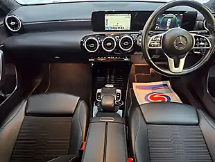 Used 2019 Mercedes-Benz a Class Sport White - Interior and Exterior details 12