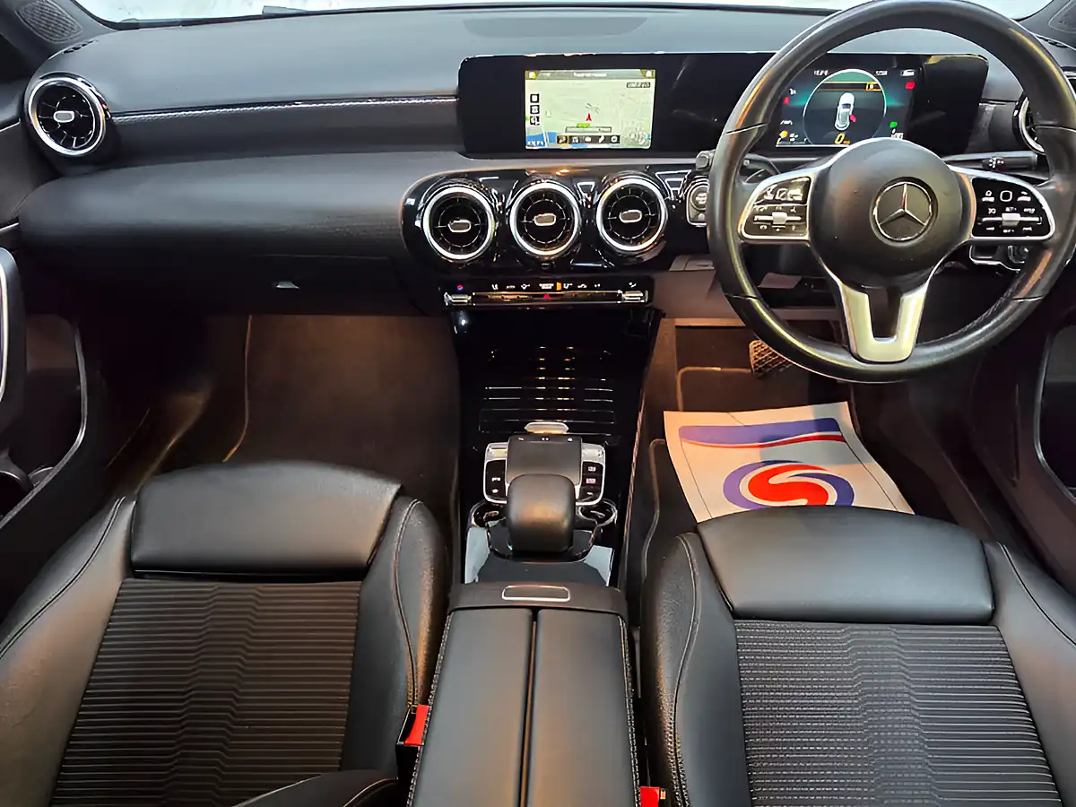 Used 2019 Mercedes-Benz a Class Sport White - Interior and Exterior details 12