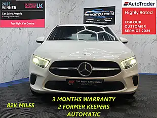 Used 2019 Mercedes-Benz a Class Sport White - Interior and Exterior details 2