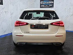 Used 2019 Mercedes-Benz a Class Sport White - Interior and Exterior details 6