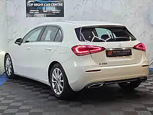Used 2019 Mercedes-Benz a Class Sport White - Interior and Exterior details 7