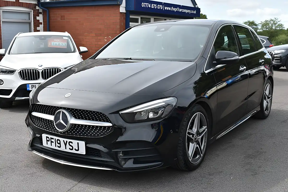 Used 2019 Mercedes-Benz B Class AMG Line (premium) Black - Front View
