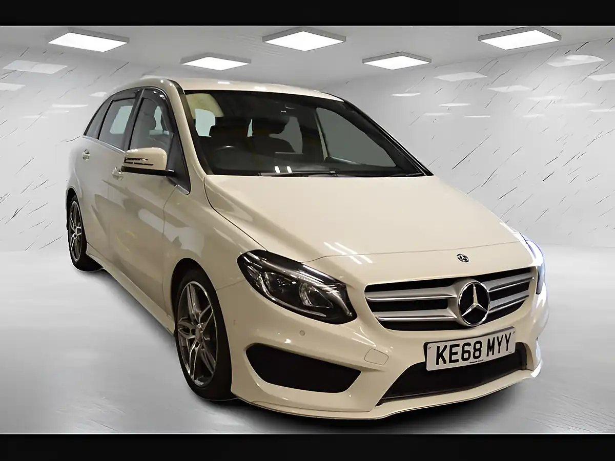Used 2019 Mercedes-Benz B Class AMG Line (premium) Cirrus White - Interior and Exterior details 4
