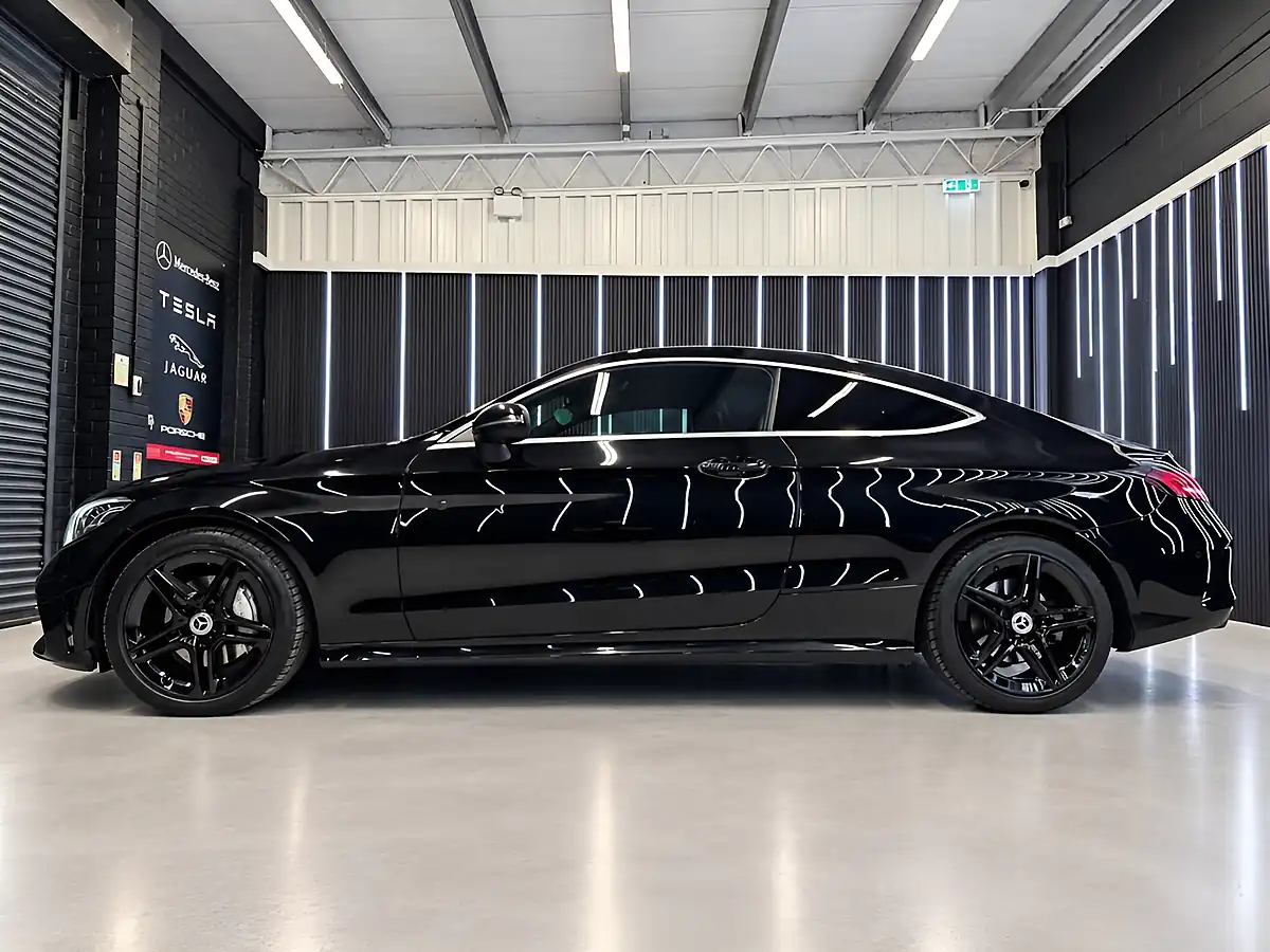 Used 2019 Mercedes-Benz C Class AMG Line Black - Interior and Exterior details 10