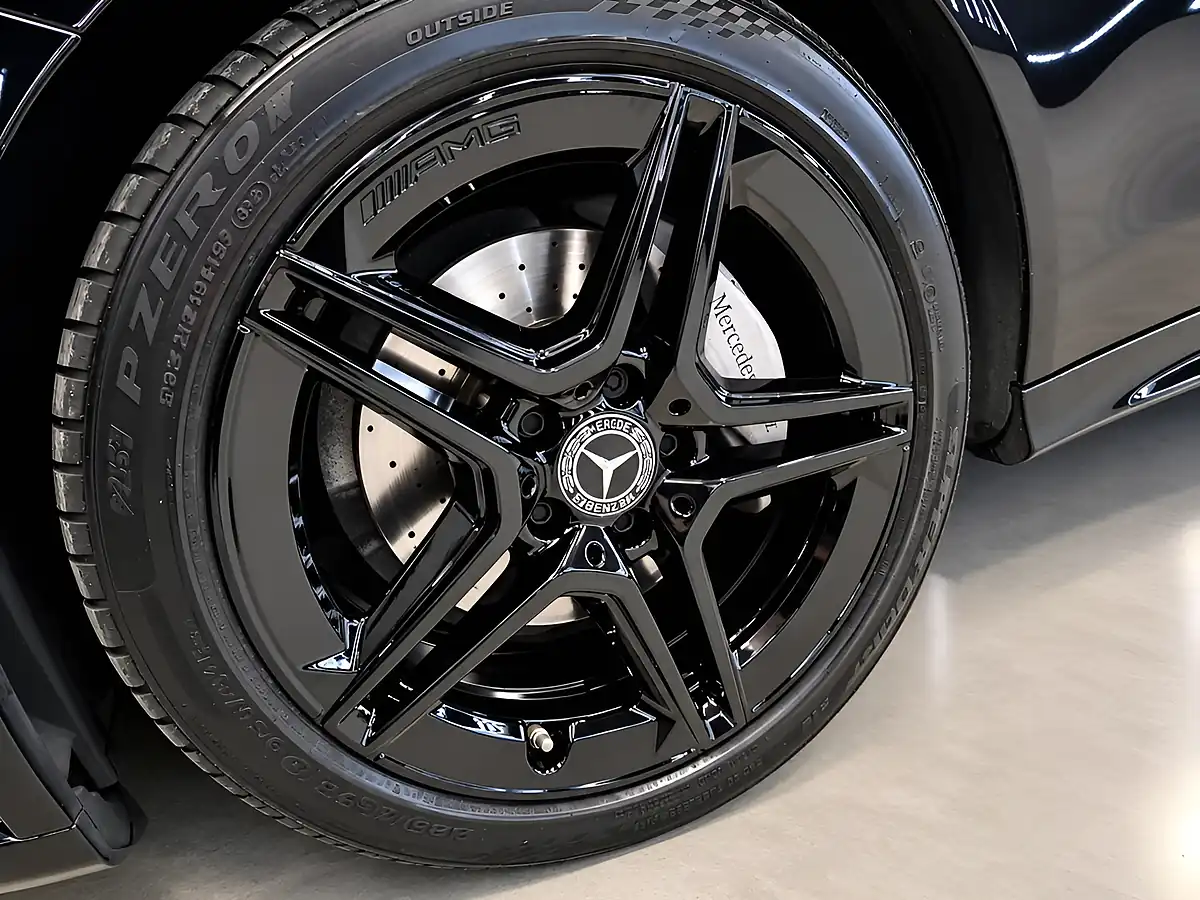 Used 2019 Mercedes-Benz C Class AMG Line Black - Interior and Exterior details 11