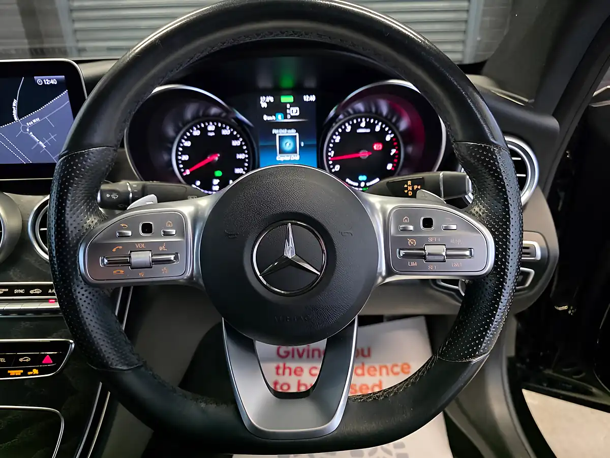 Used 2019 Mercedes-Benz C Class AMG Line Black - Interior and Exterior details 15