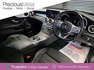 Used 2019 Mercedes-Benz C Class AMG Line Black - Interior and Exterior details 3
