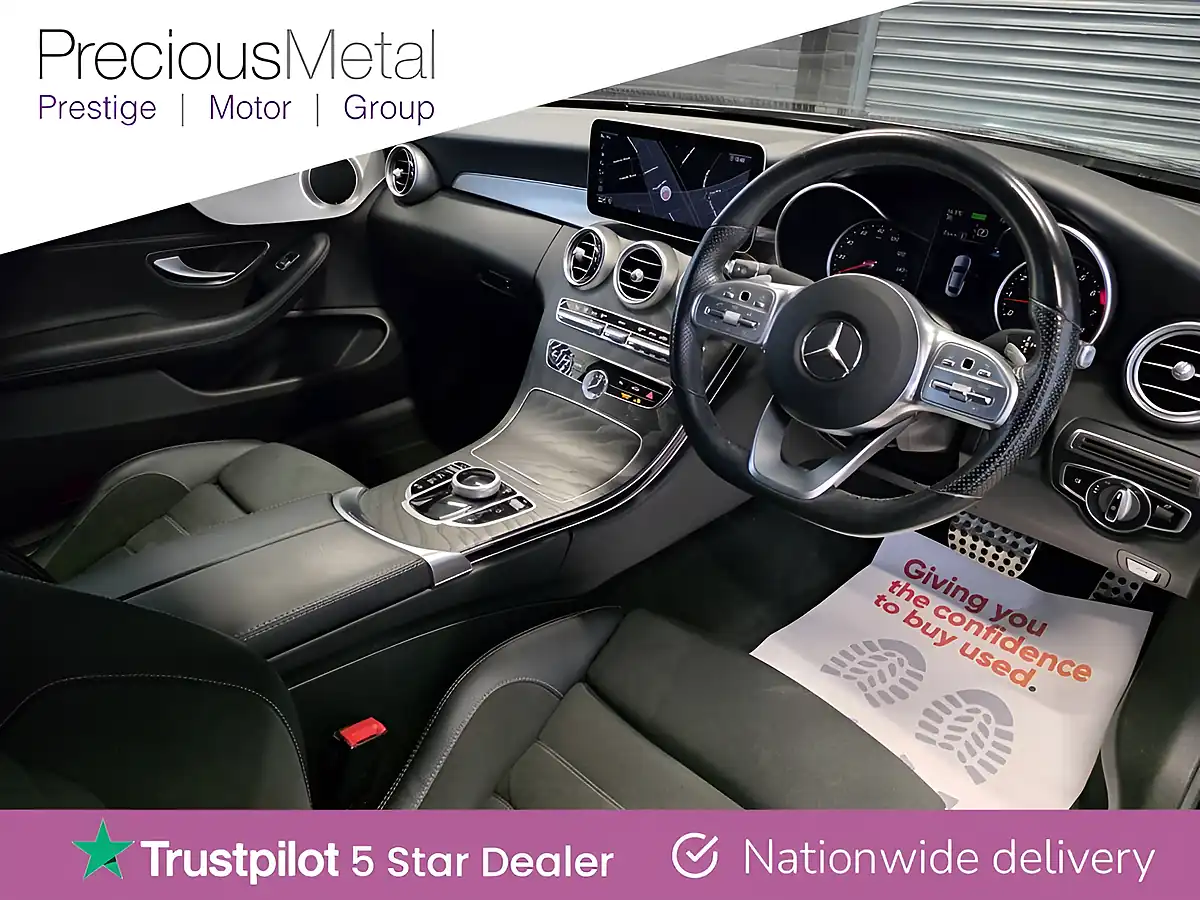Used 2019 Mercedes-Benz C Class AMG Line Black - Interior and Exterior details 3