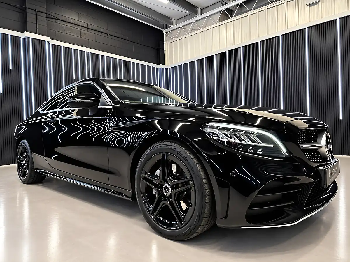 Used 2019 Mercedes-Benz C Class AMG Line Black - Interior and Exterior details 8
