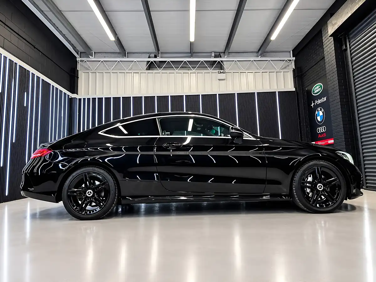 Used 2019 Mercedes-Benz C Class AMG Line Black - Interior and Exterior details 9