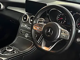 Used 2019 Mercedes-Benz C Class AMG Line Blue - Interior and Exterior details 12