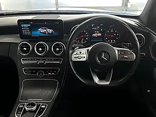 Used 2019 Mercedes-Benz C Class AMG Line Blue - Interior and Exterior details 13