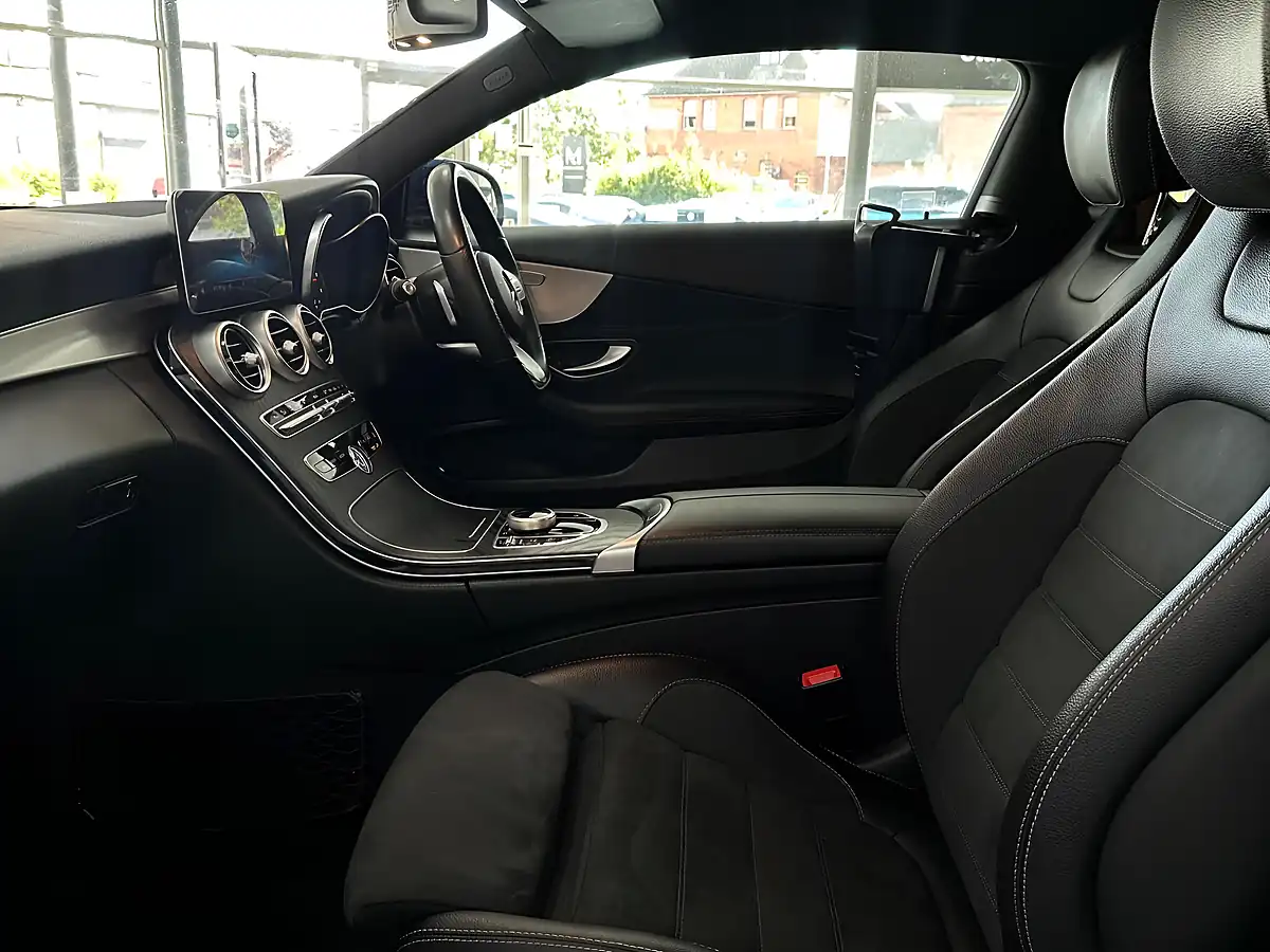 Used 2019 Mercedes-Benz C Class AMG Line Blue - Interior and Exterior details 19